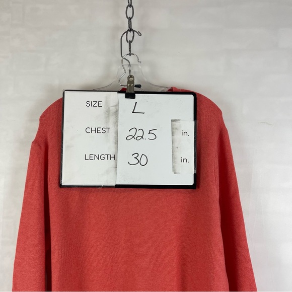 J.Crew 100% Cotton Crewneck Sweater Red Heather Long Sleeve Men’s Size Large NWT - Picture 2 of 13